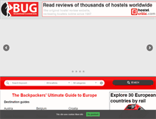 Tablet Screenshot of bugeurope.com